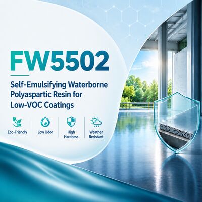 FW5502: Resin Poliaspartik yang Ditularkan Melalui Air dengan Pengemulsi Mandiri untuk Lapisan VOC Rendah